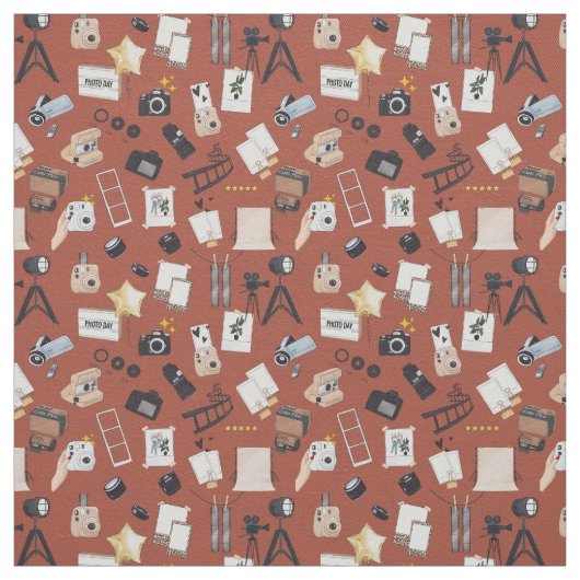 Fotografisches Kinofilmmuster Stoff (Muster)