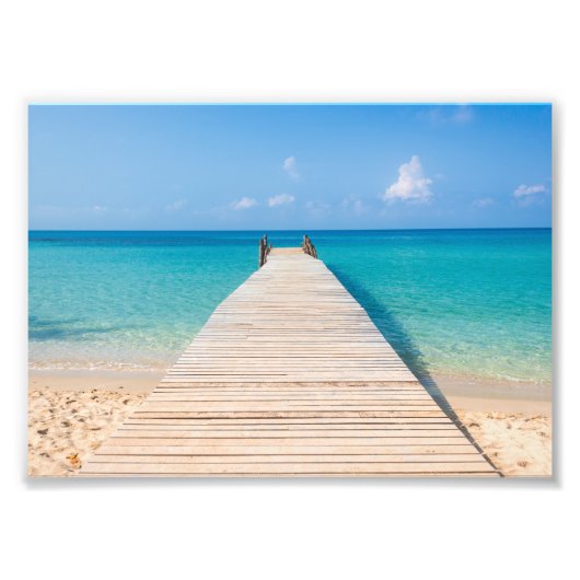 Fotografisches Print-Tropical Beach Foto Print (Vorne)