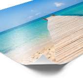 Fotografisches Print-Tropical Beach Foto Print (Ecke)