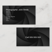 FotografmembranVisitenkarte Visitenkarte (Vorne/Hinten)
