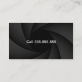 FotografmembranVisitenkarte Visitenkarte (Rückseite)