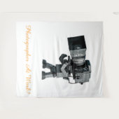 Fotografy Robot Tapestry Wandteppich (Vorderseite (Horizontal))