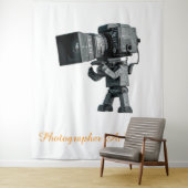 Fotografy Robot Tapestry Wandteppich (Beispiel)