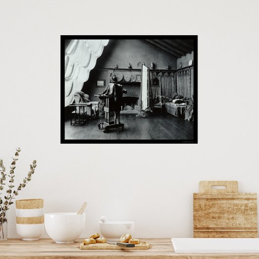 Fotografy Studio in Washington, DC 1900 Poster (Küche)