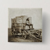 Fotografy Wagon Roger Fenton Foto Realism Button (Vorderseite)