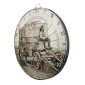 Fotografy Wagon Roger Fenton Foto Realism Dartscheibe (Vorderseite rechts)
