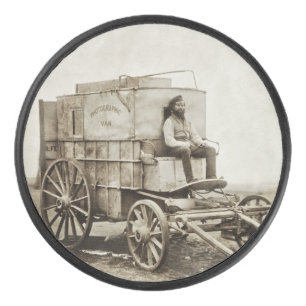 Fotografy Wagon Roger Fenton Foto Realism Eishockey Puck