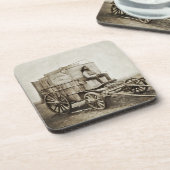 Fotografy Wagon Roger Fenton Foto Realism Getränkeuntersetzer (Linke Seite)