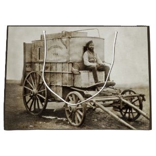 Fotografy Wagon Roger Fenton Foto Realism Große Geschenktüte