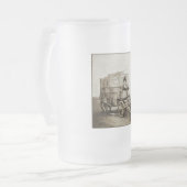 Fotografy Wagon Roger Fenton Foto Realism Mattglas Bierglas (Vorderseite Links)