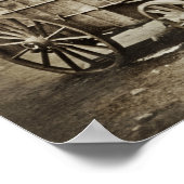 Fotografy Wagon Roger Fenton Foto Realism Poster (Ecke)
