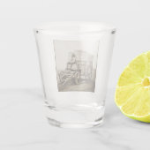 Fotografy Wagon Roger Fenton Foto Realism Schnapsglas (Rückseite)