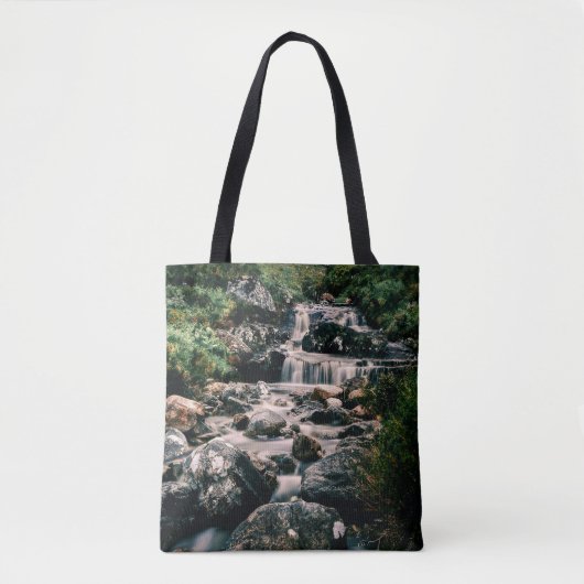 Fotografy WATERFALL STONS + Ihre Ideen Tasche (Vorderseite)