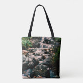 Fotografy WATERFALL STONS + Ihre Ideen Tasche (Rückseite)