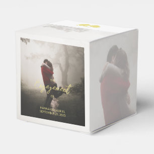 Fotohochzeit hinzufügen geschenkschachtel