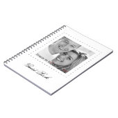 Fotohochzeits-Gastbuch Notizblock (Linke Seite)