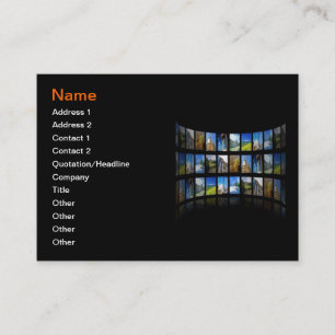 Fotojournalist Business Card Visitenkarte