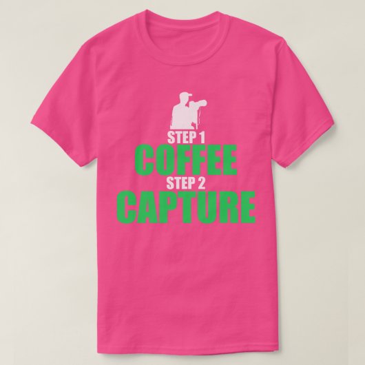 Fotokaffee T-Shirt (Design vorne)