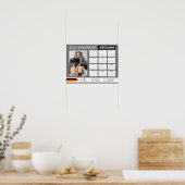 Fotokalender 2024 Selbst Gestalten | Deutschland Poster (Küche)