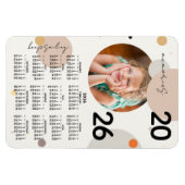 Fotokalender 2026 Keep Smiling Flexibler Magnet (Horizontal)