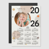 Fotokalender 2026 Keep Smiling Magnet (Vorne/Hinten)