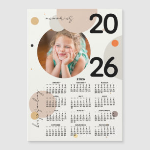 Fotokalender 2026 Keep Smiling Magnet