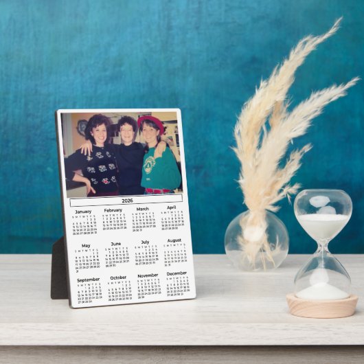 Fotokalender 2026 Plakette Fotoplatte (Seite)