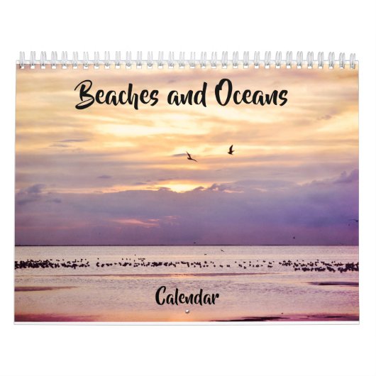 Fotokalender für Strände und Ozeane Kalender (Titelbild)