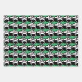 Fotokamera Design Wrapping Paper Geschenkpapier Set (Vorderseite 2)