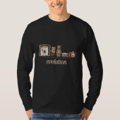 Fotokamera-Evolution T-Shirt (Vorderseite)