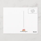 Fotokamera Graffiti Postkarte (Rückseite)