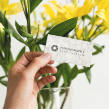 Fotokamera Lens White Marble