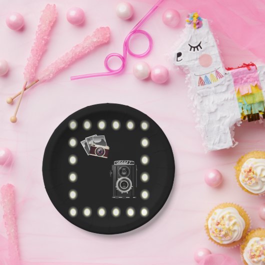Fotokamera Pappteller (Party)
