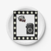 Fotokamera Pappteller (Vorderseite)