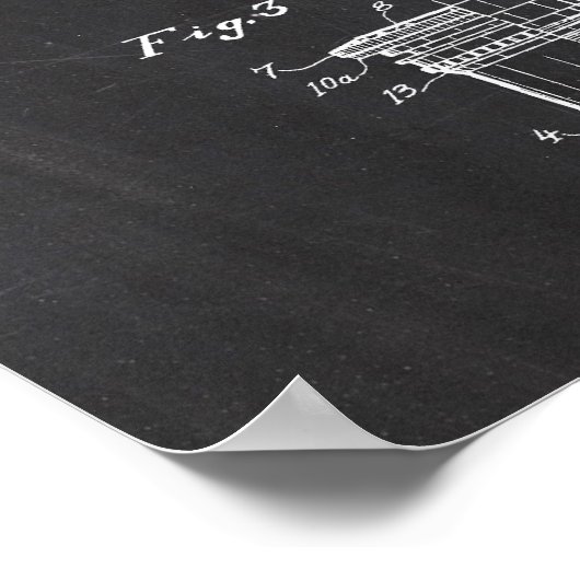 Fotokamera-Patent Poster (Ecke)