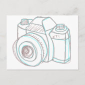 Fotokamera Postkarte (Vorderseite)
