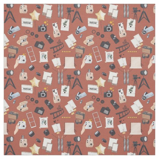 Fotokamera Stoff (Muster)