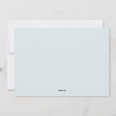 Fotokarte am Küstenstrich Feiertagskarte (Rückseite)