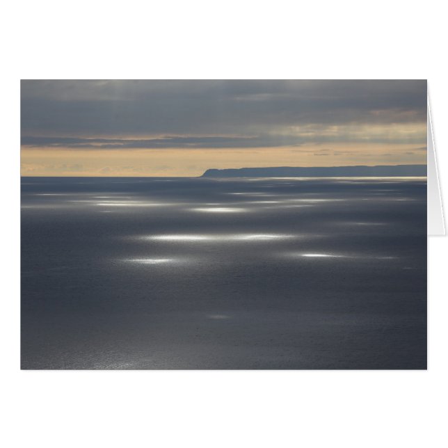 Fotokarte Am Nordkap (Vorderseite (Horizontal))