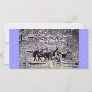 Fotokarte Feiertagskarte