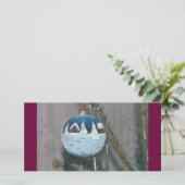 Fotokarte Feiertagskarte (Stehend Vorderseite)