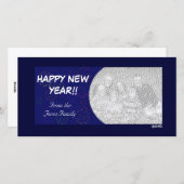 Fotokarte - Fireworks-Design Feiertagskarte (Vorne/Hinten)