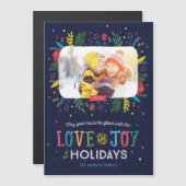 Fotokarte für den lustigen Whimsy Magnetic Holiday Magnetkarte (Vorne/Hinten)