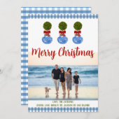 Fotokarte für den Urlaub Einladung (Vorne/Hinten)