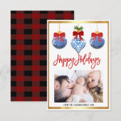 Fotokarte für den Urlaub Einladung (Vorne/Hinten)