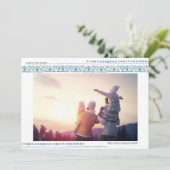 Fotokarte für den Urlaub Einladung (Stehend Vorderseite)