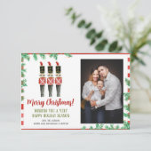 Fotokarte für den Urlaub Einladung (Stehend Vorderseite)