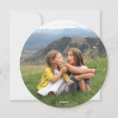 Fotokarte für den Urlaub Feiertagskarte (Rückseite)