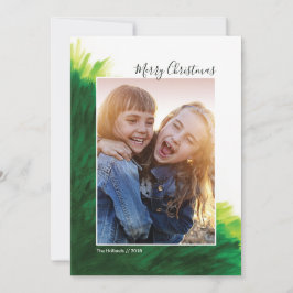 Fotokarte für den Urlaub *Malerischer Baum* Einladung