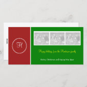 Fotokarte für den Urlaubring Feiertagskarte (Vorne/Hinten)